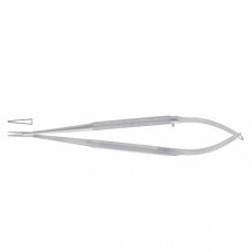 Micro Needle Holder Straight Stainless Steel, 18.5 cm - 7 1/4"